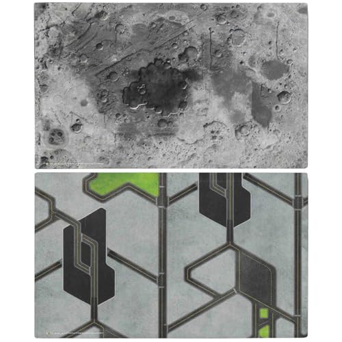 Catalyst Game Labs BattleTech | Battle Mat | FieldTech Alpha S Lunar/City | Expansion | Miniature Game Ages 14+ | Spiel auf Englisch von Catalyst Game Labs