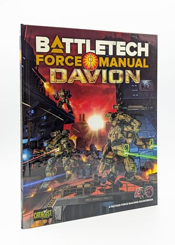 Catalyst Game Labs BattleTech | Book | Force Manual Davion Ages 14+ | Spiel auf Englisch von Catalyst Game Labs