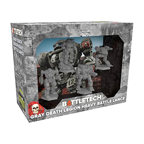 Catalyst Game Labs - BattleTech Gray Death Legion Heavy Battle Lance - Miniature Game -English Version von Catalyst Game Labs