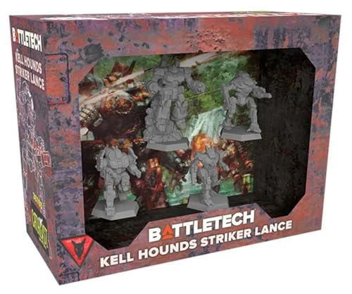 Catalyst Game Labs - BattleTech Kell Hounds Striker Lance - Miniature Game -English Version von Catalyst Game Labs