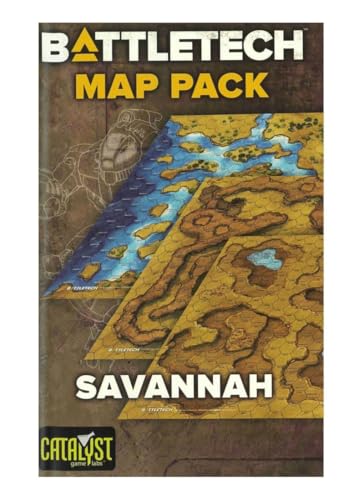 Catalyst Game Labs BattleTech | Map Pack | Savannah | Expansion | Miniature Game Ages 14+ | Spiel auf Englisch von Catalyst Game Labs