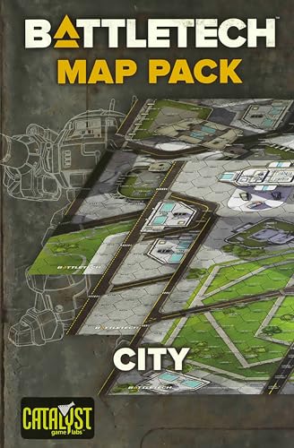 Catalyst Game Labs BattleTech | MapPack | City | Expansion | Miniature Game Ages 14+ | Spiel auf Englisch von Catalyst Game Labs