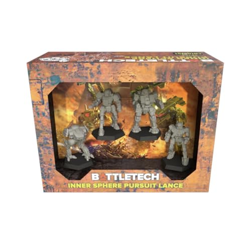 Catalyst Game Labs BattleTech | Mercenaries Forcepack | Inner Sphere Pursuit Lance | Expansion | Miniature Game Ages 14+ | Spiel auf Englisch Catalyst Game Labs BattleTech | Mercenaries Forcepack | Inner Sphere Pursuit Lance | Expansion | Miniature Game Ages 14+ | Spiel auf Englisch von Catalyst Game Labs