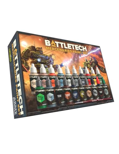 Catalyst Game Labs BattleTech | Mercenaries Paint Set | Accessory Ages 14+ | Spiel auf Englisch von Catalyst Game Labs