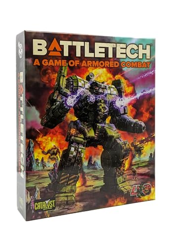 Catalyst Game Labs BattleTech | Miniatures | Game of Armored Combat 40th Anniversary | Base Game | Miniature Game Ages 14+ | Spiel auf Englisch von Catalyst Game Labs