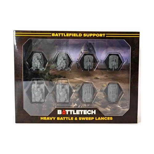 Catalyst Game Labs BattleTech | Miniatures | Heavy Battle & Sweep Lances | Expansion | Miniature Game Ages 14+ | Spiel auf Englisch von Catalyst Game Labs