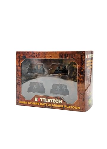 Catalyst Game Labs BattleTech | Miniatures | Inner Sphere Battle Armor Pack | Expansion | Miniature Game Ages 14+ | Spiel auf Englisch von Catalyst Game Labs