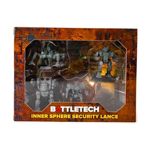 Catalyst Game Labs BattleTech | Miniatures | Inner Sphere Security Lance | Expansion | Miniature Game Ages 14+ | Spiel auf Englisch von Catalyst Game Labs