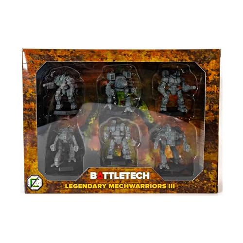 Catalyst Game Labs BattleTech | Miniatures | Legendary MechWarriors III ForcePack | Expansion | Miniature Game Ages 14+ | Spiel auf Englisch von Catalyst Game Labs