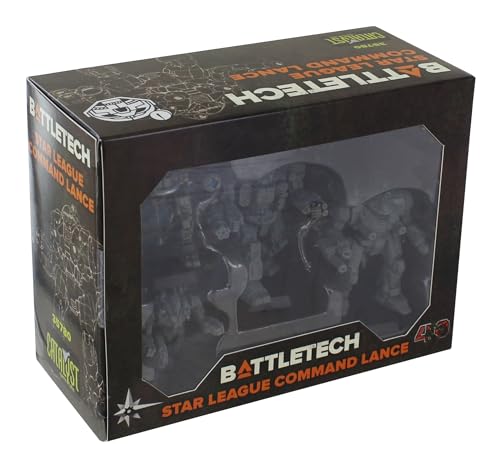 Catalyst Game Labs BattleTech | Miniatures | Star League Command Lance | Expansion | RPG | Roleplaying Game in English | Miniature Game Ages 14+ | Spiel auf Englisch von Catalyst Game Labs