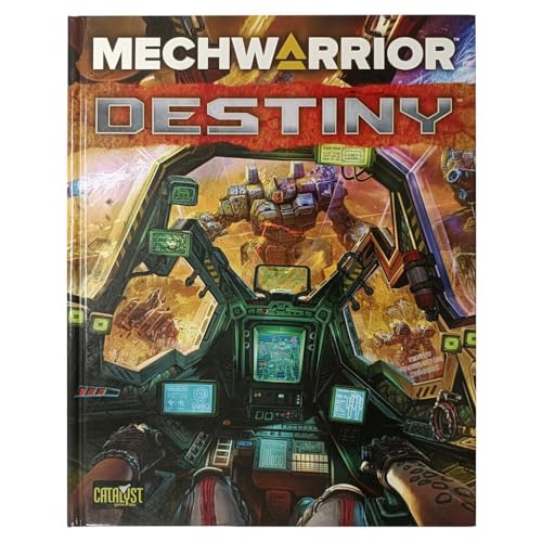 Catalyst Game Labs | Battletech MechWarrior Destiny RPG-Buch auf Englisch für Kinder ab 12 Jahren | Strategie- und Kampfspiel ab 2 Spielern | Narratives Rollenspiel im 31. Jahrhundert von Catalyst Game Labs