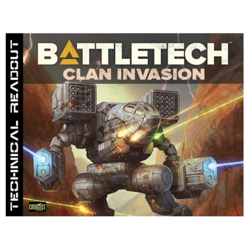 Catalyst Game Labs CAT-35136 BattleTech Technical Readout Clan Invasion Book, Multicolor von Catalyst Game Labs