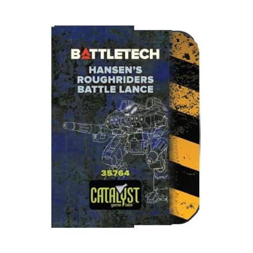 Catalyst Game Labs CAT-35764 BattleTech Hansens Roughriders Battle Lance Miniature Game, Multicolor von Catalyst Game Labs