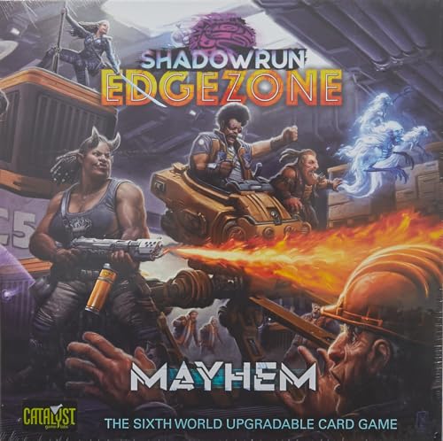 Catalyst Game Labs Shadowrun Edge Zone Mayhem Deck | Spiel auf Englisch von Catalyst Game Labs