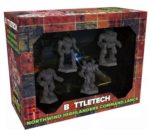 BattleTech Miniature Force Pack - Northwind Highlanders Command Lanze von Catalyst Game Labs