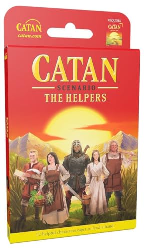 CATAN Scenarios: Die Helfer-Erweiterung, Brettspiel, ab 12 Jahren und 3–4 Spieler von CATAN