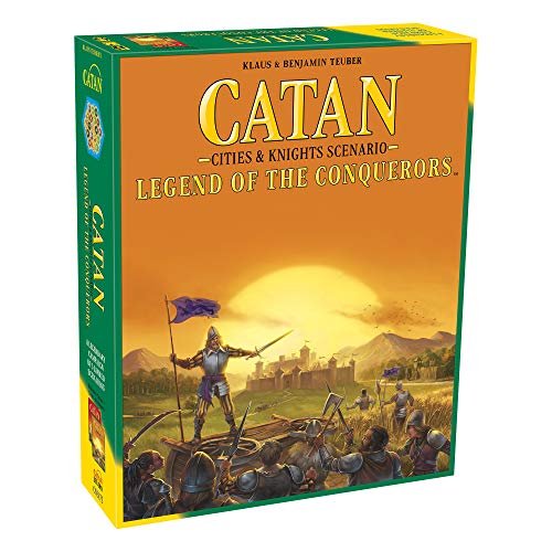 CATAN Die Legende der Eroberer | Brettspiel-Erweiterung | Alter 12+ | 3-4 Spieler | 90 Minuten Spielzeit von CATAN