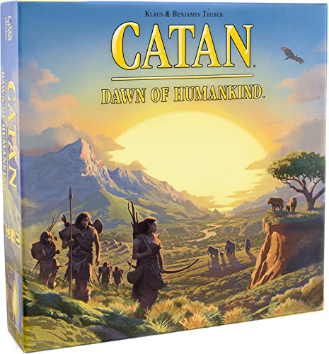 Catan Studios Dawn of Humankind: Catan Brettspiel, ab 12 Jahren, 3-4 Spieler, über 90 Minuten Spieldauer, CN3206 von CATAN