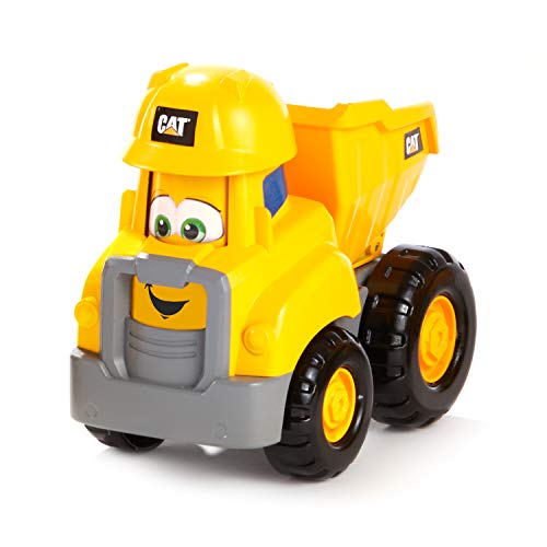 CAT® Junior Crew Construction Pals Kipplaster, Gelb, Schwarz, Grau von CAT