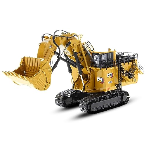 Diecast Masters 85650 - Caterpillar Mining Bagger 6060FS mit Front Schaufel, detailgetreues H0 CAT Baufahrzeug, Maßstab 1:87, ca. 24 x 11 x 12 cm, ab 14 Jahren, für Sammler von Diecast Masters