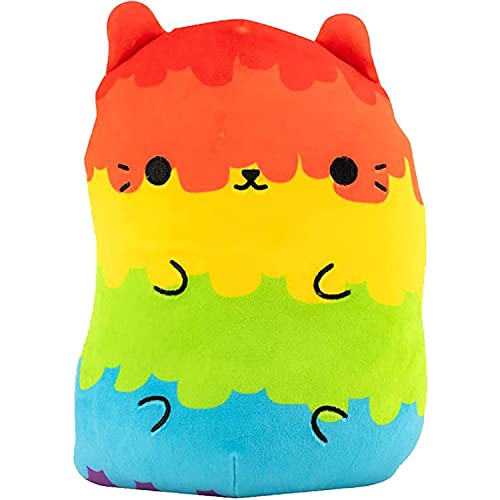 Cats vs Pickles - Jumbo – Pinata Pop – 20,3 cm superweiche und quetschbare gefüllte Plüschtiere mit Bohnenfüllung für Kinder, Jungen und Mädchen – sammeln Sie alle von Cats vs Pickles