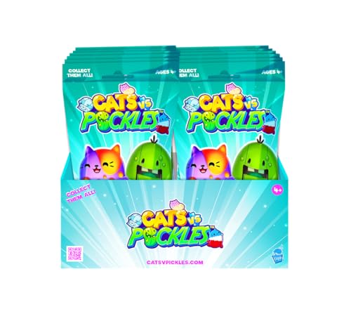 Cats vs Pickles Mystery Bags – 12 Stück, blaugrünes Sortiment D-Set von Cats vs Pickles