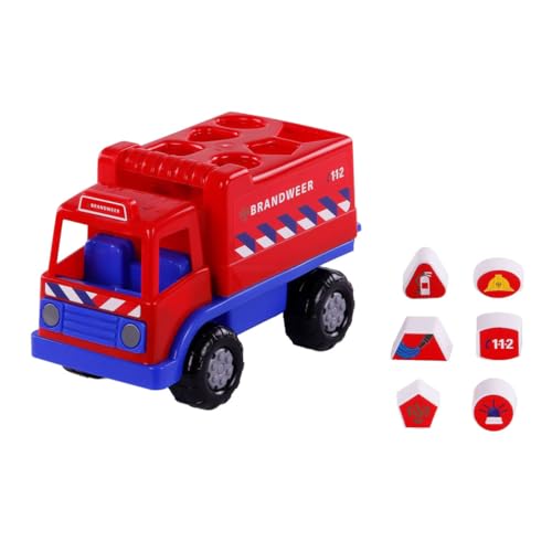 Cavallino Toys Cavallino ehemaliger LKW -Eintopf mit 6 Blöcken, 26 cm von Cavallino Toys