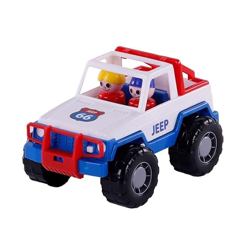 Cavallino Toys Cavallino Jeep mit 2 Spielfiguren von Cavallino