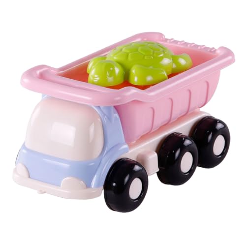 Cavallino Toys Cavallino Strand Kieferwagen mit 4 Sandformen Pink von Cavallino