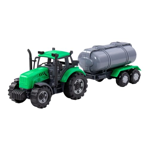 Cavallino Toys Cavallino Traktor mit Tankwagen Grün, Maßstab 1:32 von Cavallino