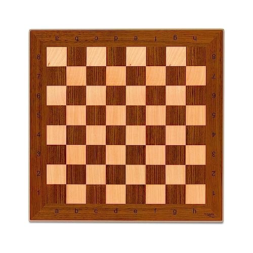 Cayro – Schachbrett aus Holz – 40 x 40 cm – ohne Figuren – klassisches Brettspiel – 2 Spieler von Cayro