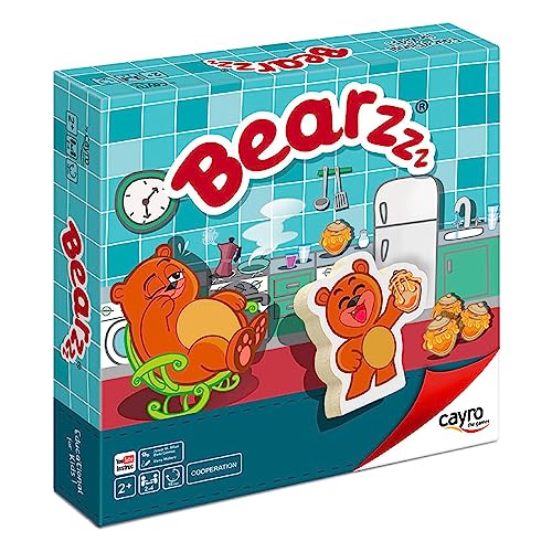 Cayro – Bearz Brettspiel – Strategiespiel – für die ganze Familie – lustig und spannend – entwickelt geistige Fähigkeiten – garantierte Qualität – ideal zum Verschenken von Cayro