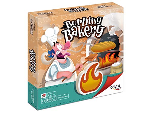 Cayro – Burning Bakery – Kooperationsspiel – Entwicklung kognitiver Fähigkeiten – Brettspiel – Multiple Intelligenzen – unterhaltsames, lehrreiches und kooperatives Spiel von Cayro