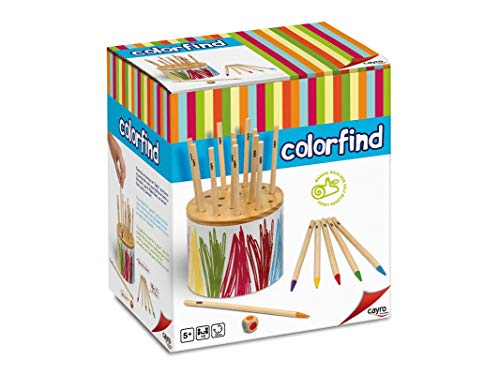 Cayro - Colorfind - Lernspiel - Für 2+ Spieler - Entwickelt kognitive und soziale Fähigkeiten - Für Kinder ab 5 Jahren - Spielen Lernen - Fördert die Kreativität von Cayro