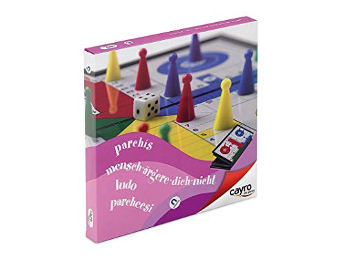 Cayro - Parcheesi - + 6 Jahre - Magnetisches Modell - Brettspiel für Kinder und Erwachsene - Ideal zum Mitnehmen auf Reisen - mit Klappbrett - 2 bis 4 Spieler Cayro - Parcheesi - + 6 Jahre - Magnetisches Modell - Brettspiel für Kinder und Erwachsene - Ideal zum Mitnehmen auf Reisen - mit Klappbrett - 2 bis 4 Spieler von Cayro