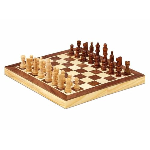 Cayro – Schach – ab 7 Jahren – die Figuren und das Klappbrett sind magnetisch und aus Naturholz – Brettspiel – ideal für Kinder und Erwachsene – 2 Spieler Cayro – Schach – ab 7 Jahren – die Figuren und das Klappbrett sind magnetisch und aus Naturholz – Brettspiel – ideal für Kinder und Erwachsene – 2 Spieler von Cayro