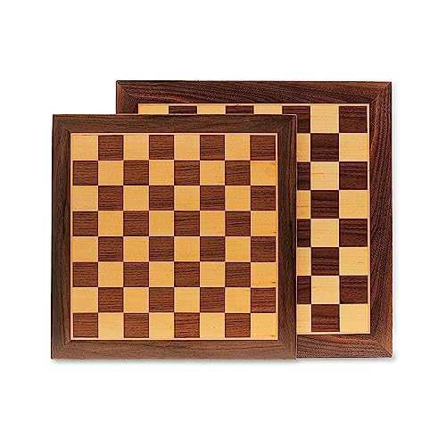 Cayro – Schachbrett – ab 7 Jahren – Sockel aus Holz und Filz – klassisches Zubehör für Brettspiele für Kinder und Erwachsene – 35 x 35 cm – 2 Spieler von Cayro