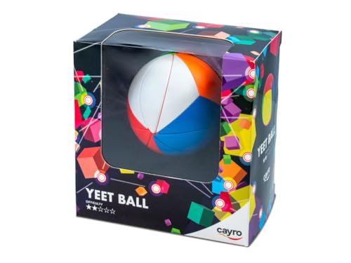 Cayro – Yett Ball – Puzzle-Würfel – Anti-Stress-Ballform – Geschicklichkeit – Herausforderung für Kinder und Erwachsene Cayro – Yett Ball – Puzzle-Würfel – Anti-Stress-Ballform – Geschicklichkeit – Herausforderung für Kinder und Erwachsene von Cayro