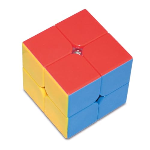 Cayro - Yupo 2x2x2 - Impossible Cube - Speed ​​Cube - Puzzle - Mehrfarbig - Lässt Sich reibungslos drehen, ohne zu stecken - Höhere Geschwindigkeit von Cayro