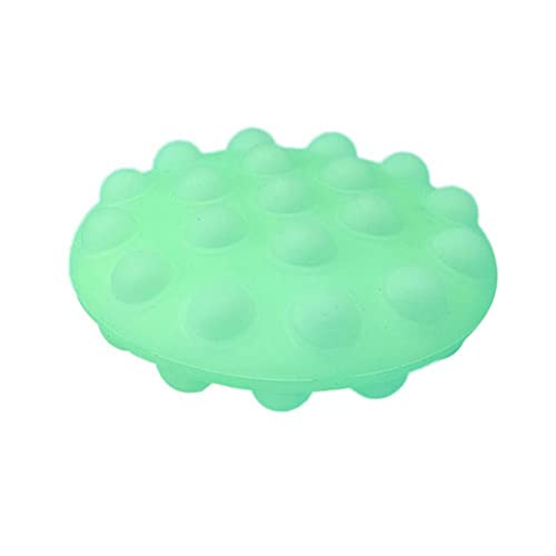 CeFoney Glow in The Dark Stress Relief Ball Light Up Push Bubble Ball Silikon Luminous Sensory Toy Squeezy Spikey Ball Spielzeug Autismus Dekompression Spielzeug Geschenke Kinder von CeFoney