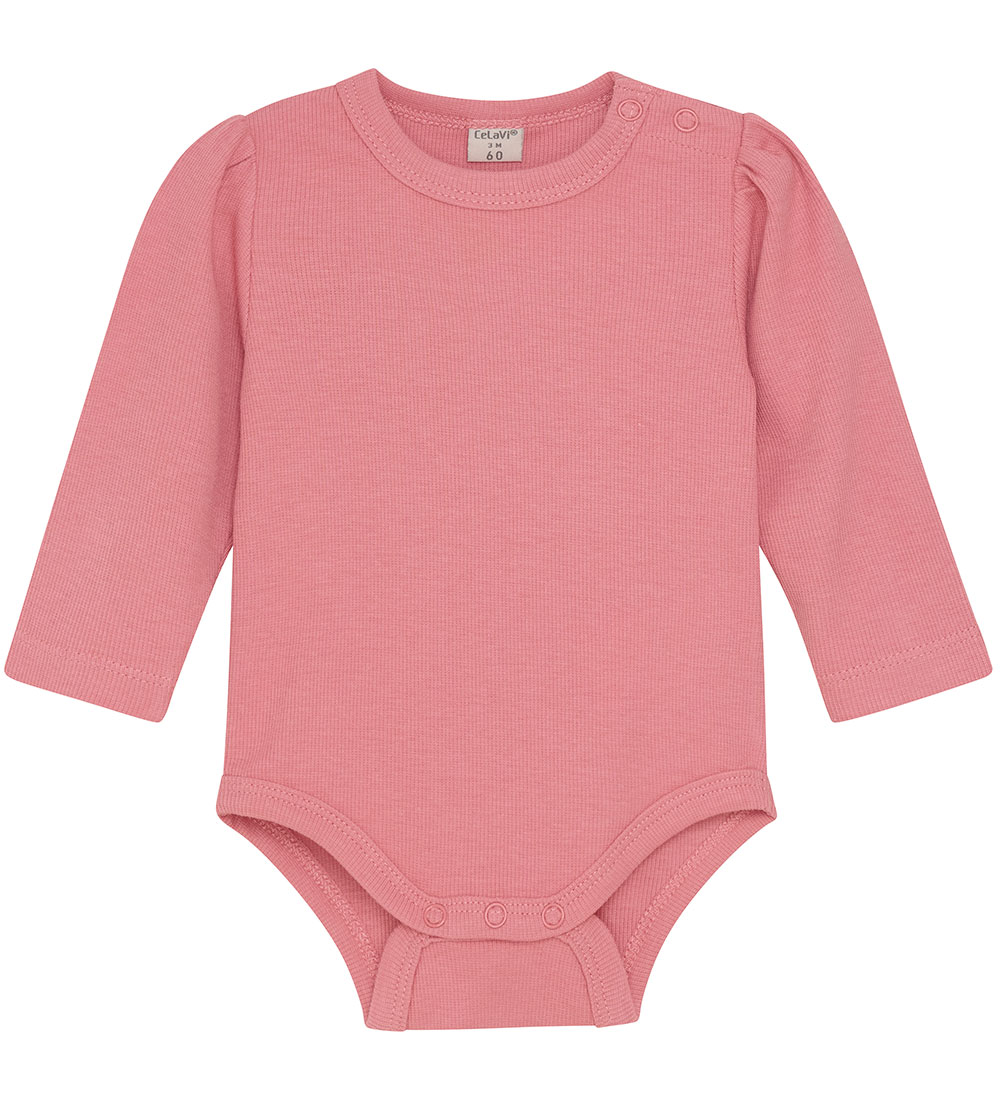 CeLaVi Body l/ä - Rib - Powder Pink - CeLaVi - 60 - Body L/Ä CeLaVi Body l/ä - Rib - Powder Pink - CeLaVi - 60 - Body L/Ä von CeLaVi