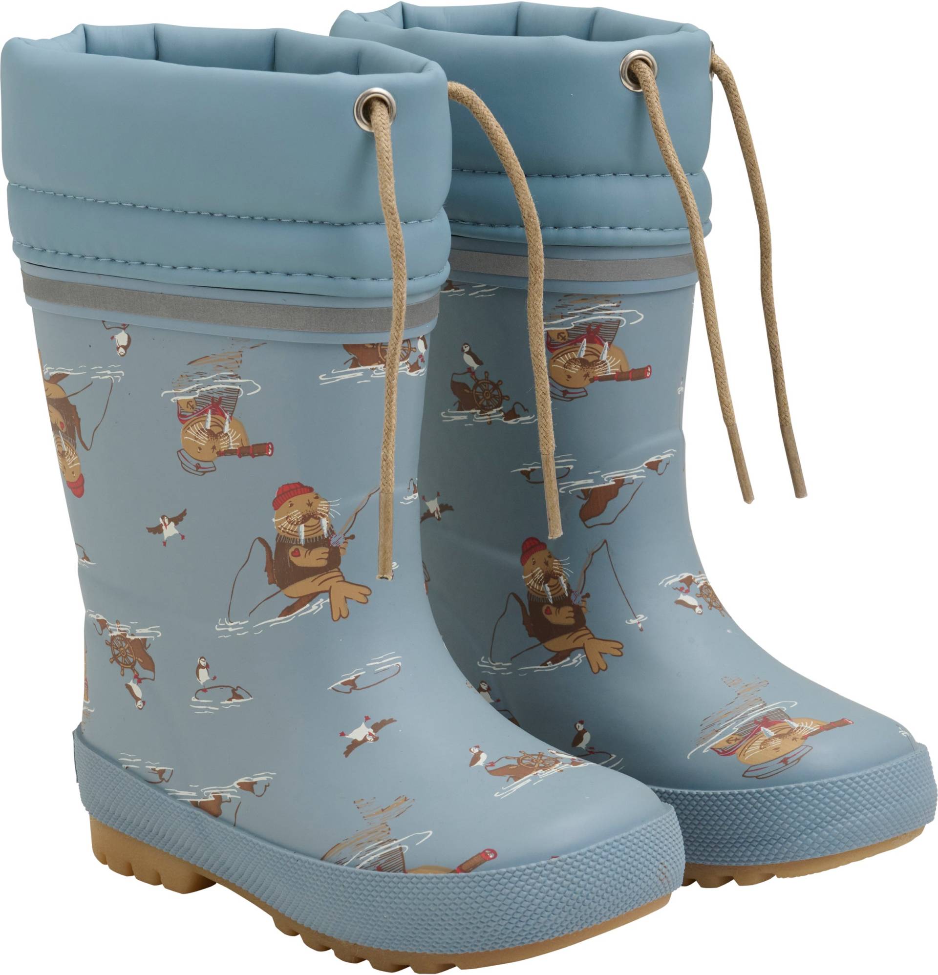 CeLaVi Gefütterte Gummistiefel, Smoke Blue, 22, Kindergummistiefel, Kinderstiefel, Gummistiefel kinder, Kids von CeLaVi