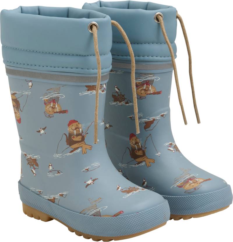 CeLaVi Gefütterte Gummistiefel, Smoke Blue, 23, Kindergummistiefel, Kinderstiefel, Gummistiefel kinder, Kids von CeLaVi