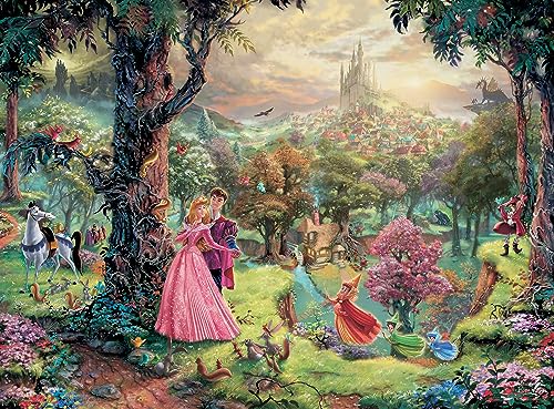 Buffalo Games – Silver Select – TK Disney – Thomas Kinkade: Dornröschen – 1000-teiliges Puzzle für Erwachsene – anspruchsvolles Puzzle perfekt für Spieleabende – Fertige Größe ist 26,75 x 19,75 cm Buffalo Games – Silver Select – TK Disney – Thomas Kinkade: Dornröschen – 1000-teiliges Puzzle für Erwachsene – anspruchsvolles Puzzle perfekt für Spieleabende – Fertige Größe ist 26,75 x 19,75 cm von Ceaco