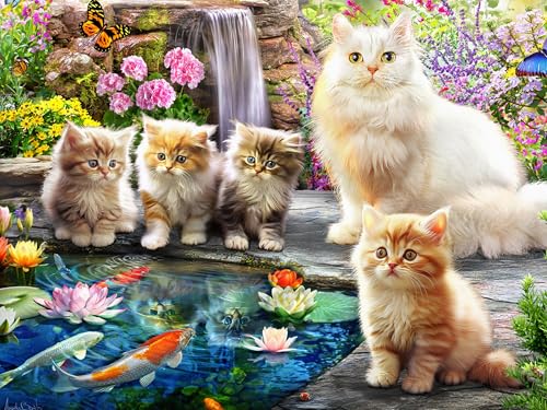 Ceaco - A Purrfect Day – Puzzle mit 500 Teilen von Ceaco