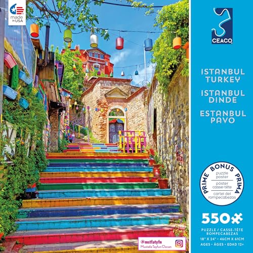 Ceaco - Around The World - Istanbul Türkei - 550 Teile Puzzle von Ceaco