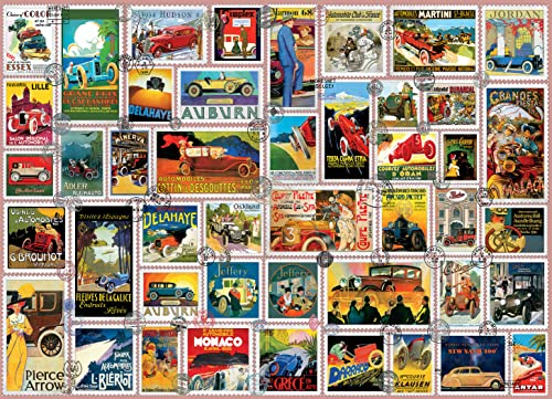 Ceaco - Barbara Behr - Briefmarken - Autostempel - 1000 Teile Puzzle, 26,6 x 19 von Ceaco