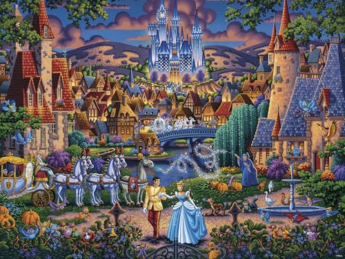 Ceaco - Disney - Dowdle - Cinderella's Enchanted Evening - 1500 Teile Puzzle von Ceaco