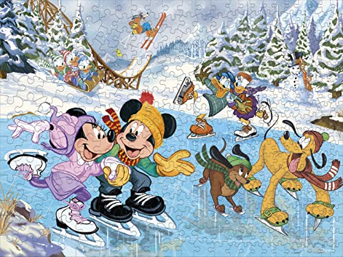 Ceaco - Disney Holiday - Together Time - Mickey & Minnie Skating - 400 Teile Puzzle Ceaco - Disney Holiday - Together Time - Mickey & Minnie Skating - 400 Teile Puzzle von Ceaco
