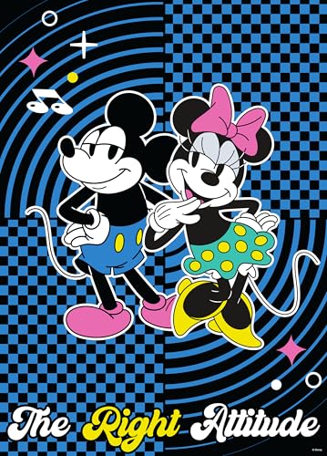 Ceaco - Disney - Mickey und Friends - The Right Attitude - 1000 Teile Puzzle von Ceaco